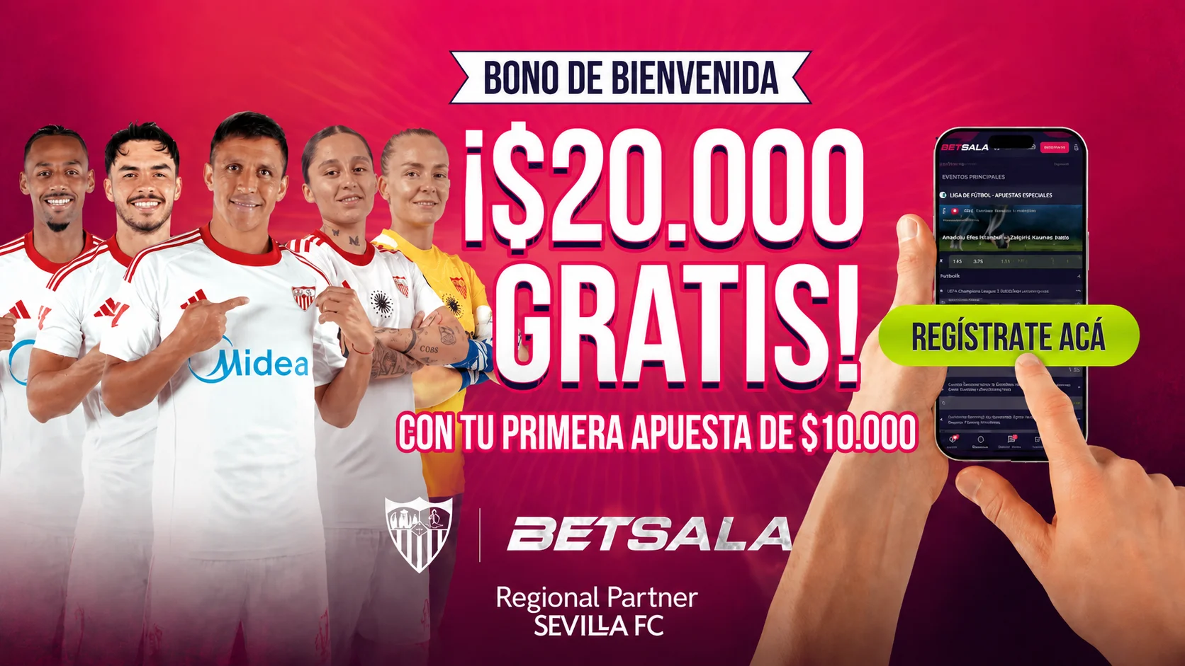 Apuestas gratis Betsala